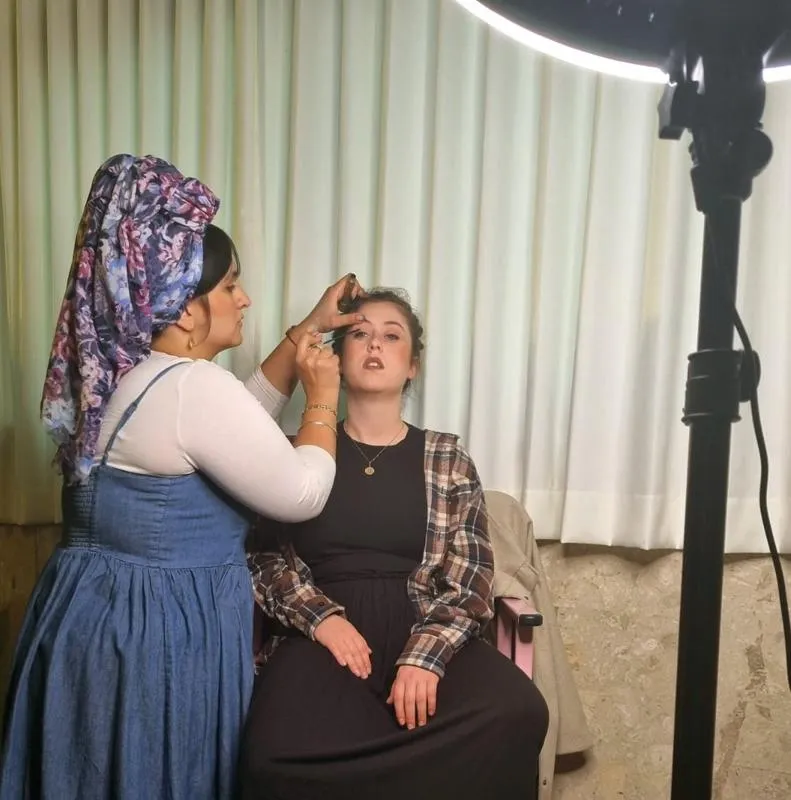 איפור כלה בגן